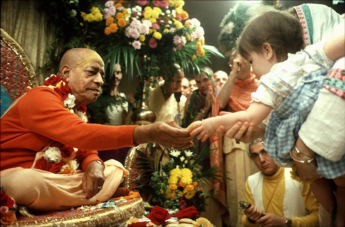 grooming children for vedic culture Krishna consciousness